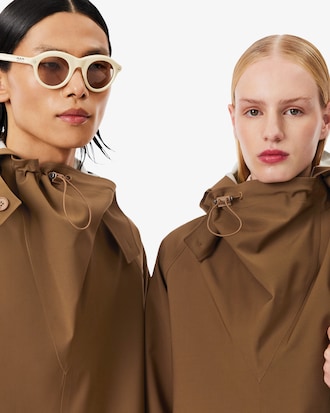 Blusão em Mistura de Lã Runway