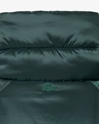 Casaco comprido com Mangas Bufantes Iridescentes