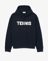 Buzo con capucha de tenis con estampado