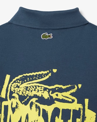 Camisa Polo Print Petit Piqu&eacute; 