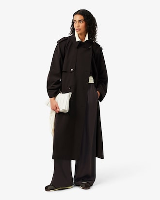 Pantal&oacute;n oversized de sat&eacute;n el&aacute;stico
