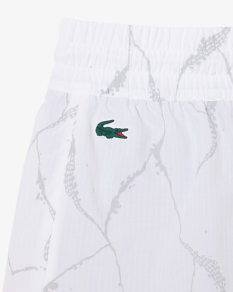 Reflective Print Lined Tennis Shorts