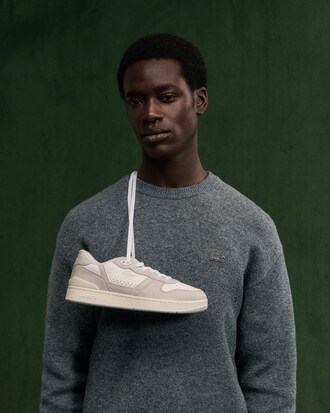 T&ecirc;nis Masculino T-Clip Set de Couro