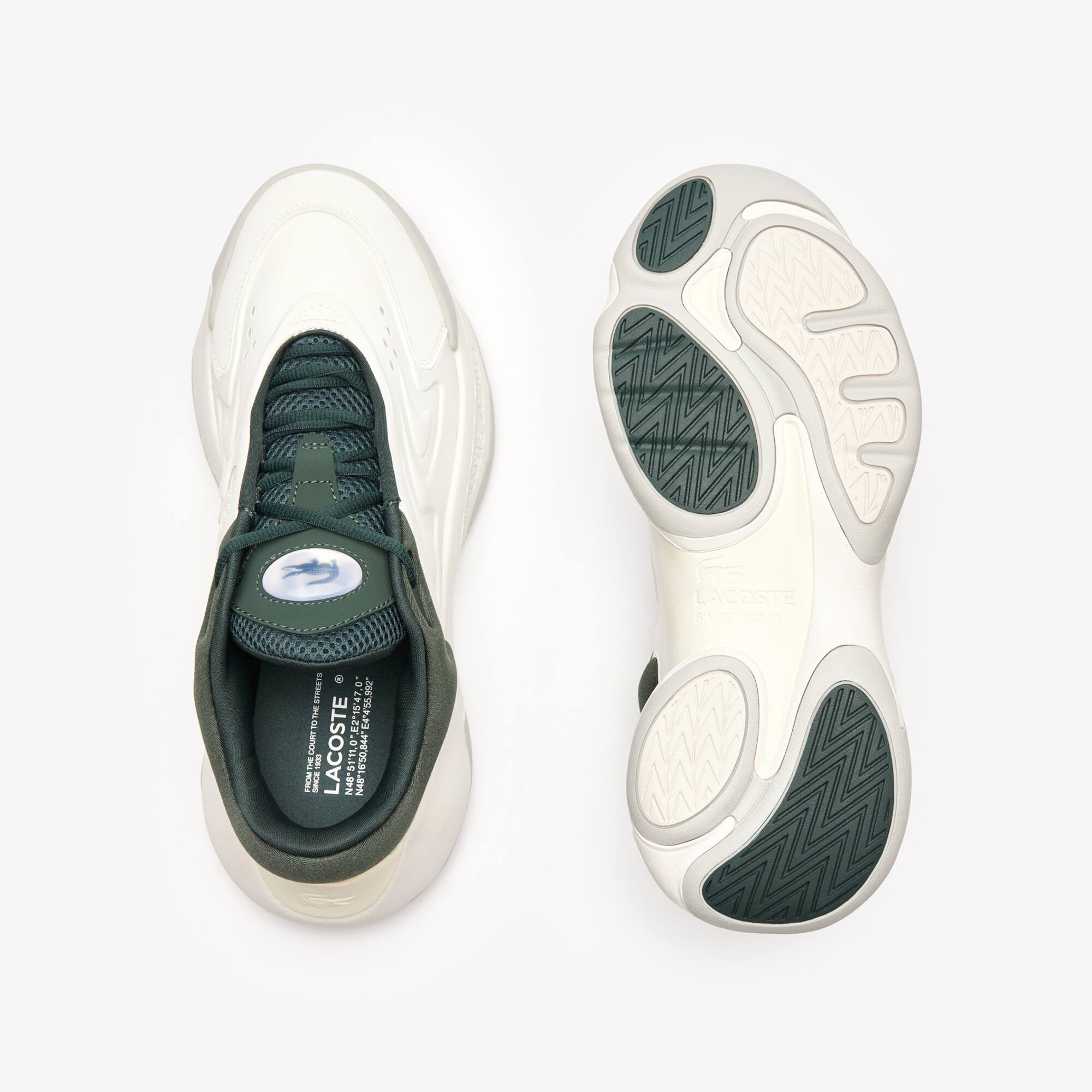 Tênis Masculino Lacoste Aceline Oversized em Design Futurista