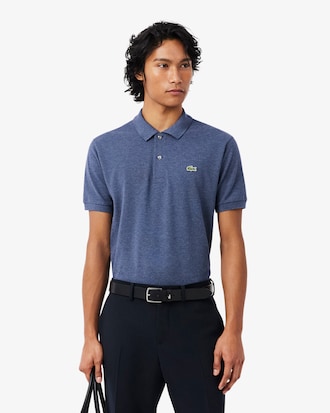 Polo Cl&aacute;ssico Fit L.12.12 em Efeito Mescla
