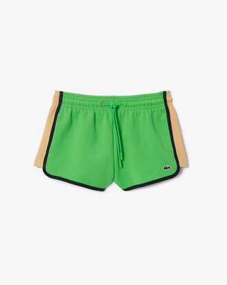 Bermuda Piqué com Painel Contrastante