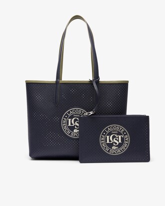 Bolsa Tote Revers&iacute;vel Perfurada Anna