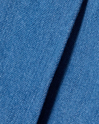 Saia-short jeans plissada
