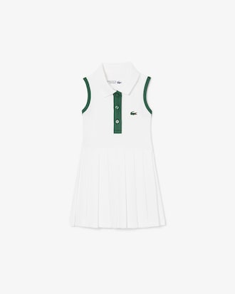Vestido Sem Manga em Petit Piqu&eacute;