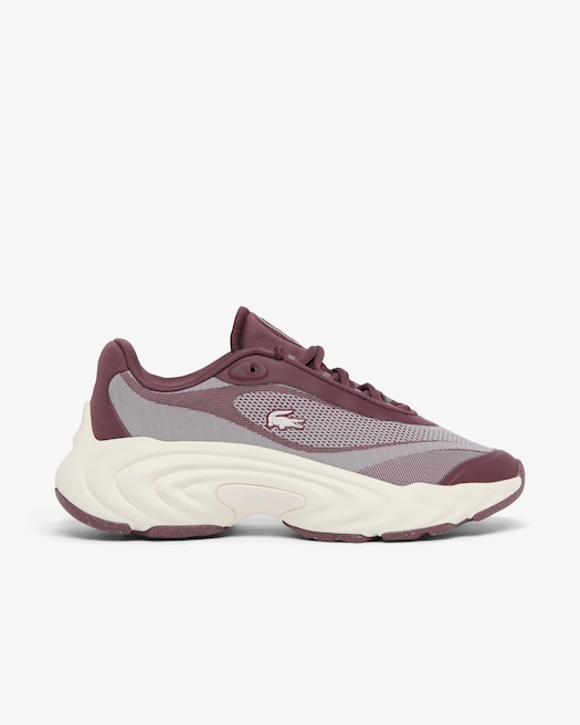 Burgundy / White