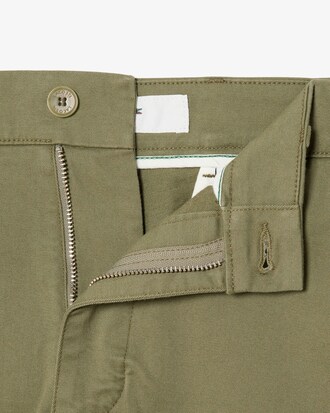 Bermuda Chino em Sarja de Algod&atilde;o Stretch &ndash; Modelagem reta