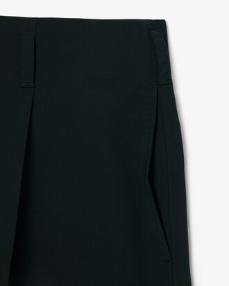 Pantal&oacute;n de Lana Mixta de Corte Amplio de Pasarela