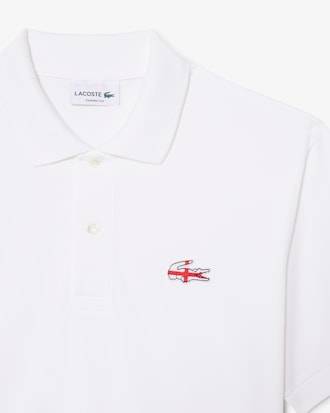 Camisa Polo Original L.12.12 Classic Fit Edi&ccedil;&atilde;o CopaInglaterra