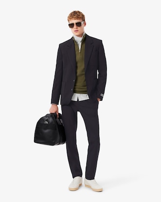 Pantalón de Vestir Elastizado Slim Fit