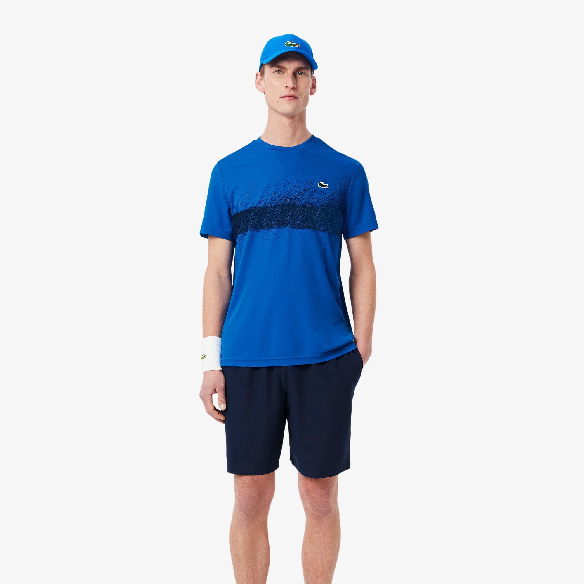 【なお 】 Camiseta Lacoste Tennis X Novak Djokovic - Camisetas Masculinas