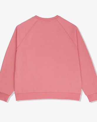 Moletom Feminino Relaxed Fit de Algod&atilde;o