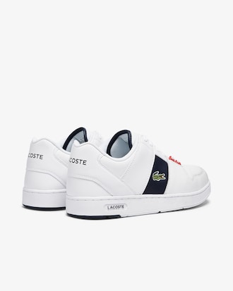 T&ecirc;nis masculino Thrill em couro e tela