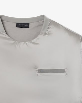 Camiseta Acolchoada Brilhante Da Passarela