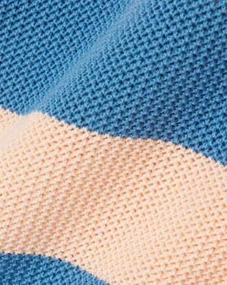 Camiseta de Malha em Mesh Listrada
