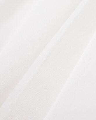 Vestido-Camisa com Saia Plissada em Popeline