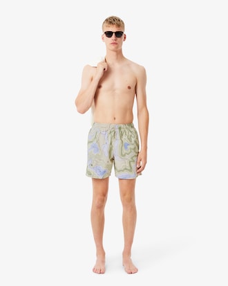 Shorts de Ba&ntilde;o Estampados Largo