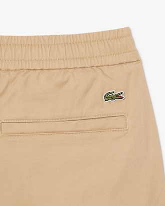 Shorts de Tafet&aacute; de Algod&atilde;o Modelagem reta