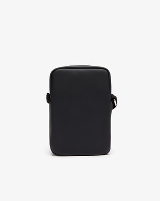 Bolsa vertical masculina clássica em Petit Piqué com zíper
