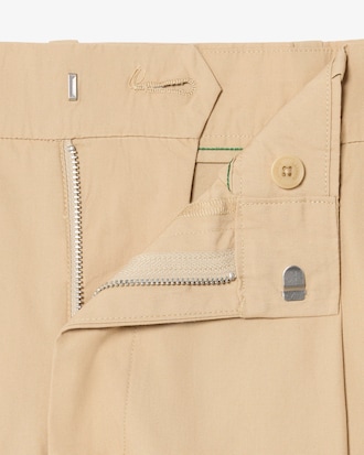 Straight Fit Cotton Chino Pants