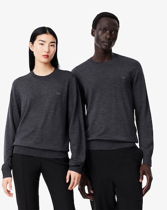 Suéter Masculino em Lã com Modelagem Regular