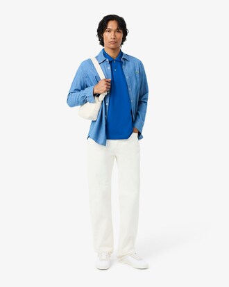 Camisa Polo Original L.12.12 Classic Fit Edi&ccedil;&atilde;o CopaIt&aacute;lia