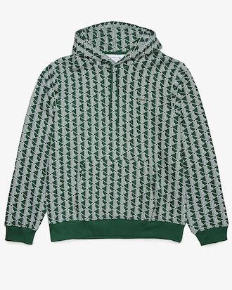 Buzo de Algod&oacute;n Monograma con Capucha