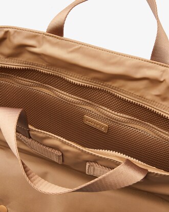 Bolsa tote unissex Back To L em n&aacute;ilon com m&uacute;ltiplos bolsos