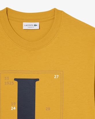 Remera de punto de algod&oacute;n con estampado