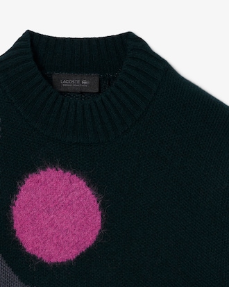 Suéter Jacquard com Padrão Gráfico Runway