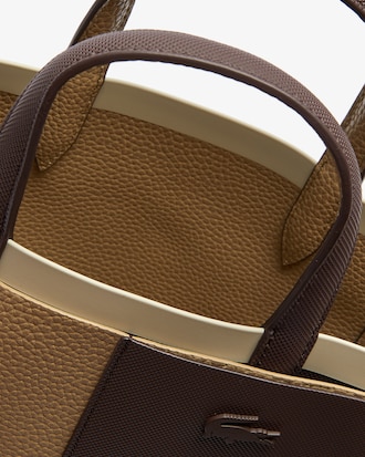 Women&rsquo;s Anna Contrast L Reversible Coated Canvas Tote Bag