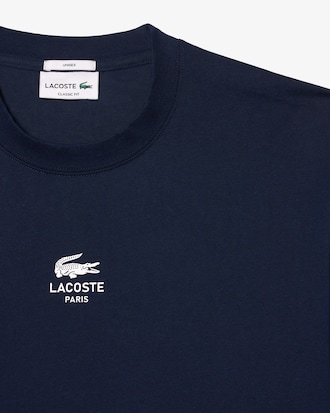 Camiseta em Algod&atilde;o com Estampa Assinada