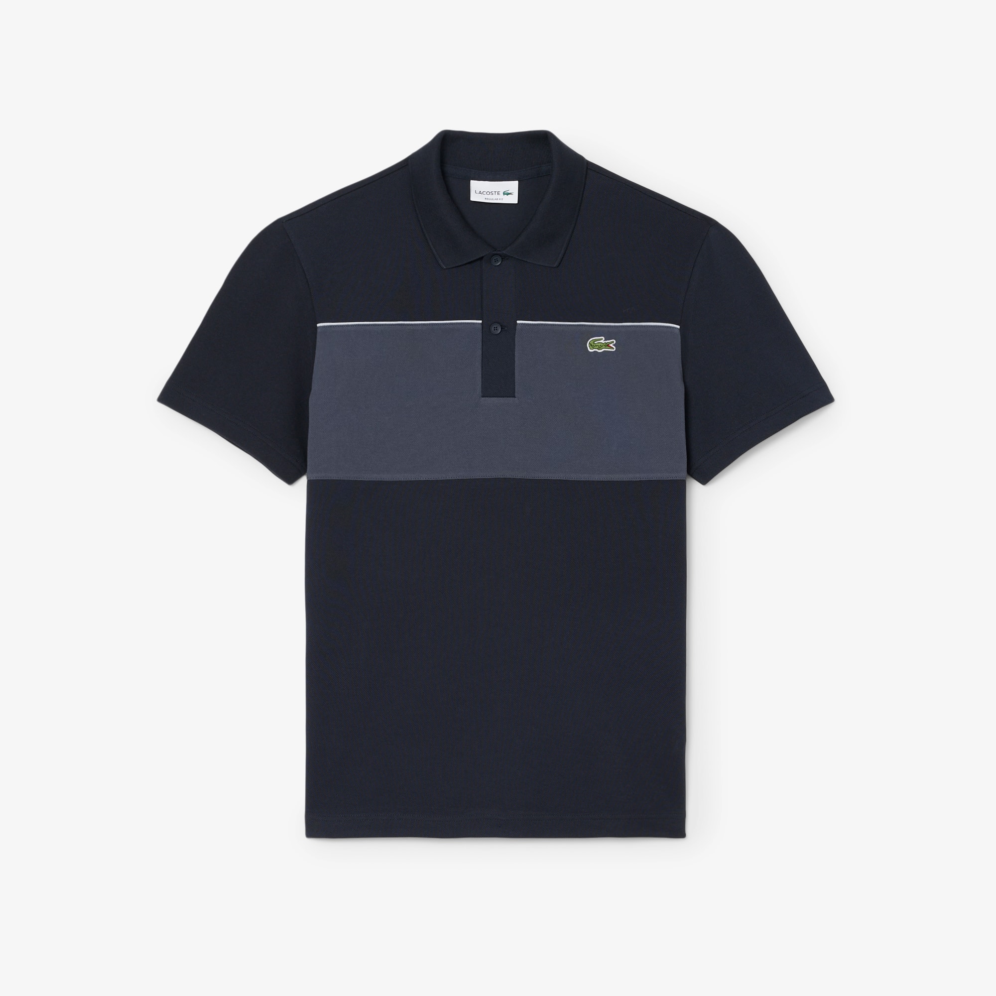 Polo Piqué Colour-Block – Modelagem reta - Lacoste - Novidades
