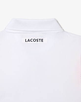 Polo masculina Lacoste Tennis em poli&eacute;ster reciclado