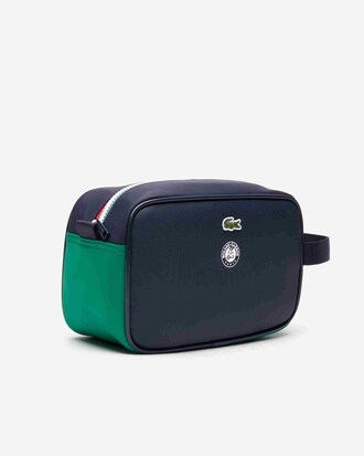 Necessaire masculina Roland Garros em n&aacute;ilon com z&iacute;per