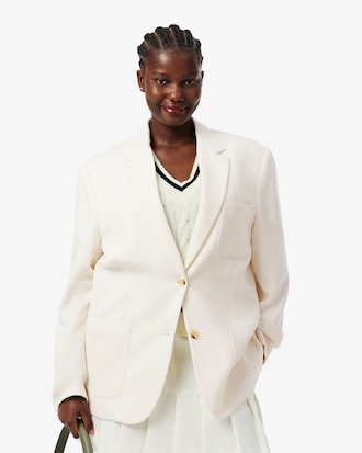 Blazer de Lana Twill