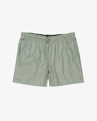 Shorts de Ba&ntilde;o Monocromo Largos