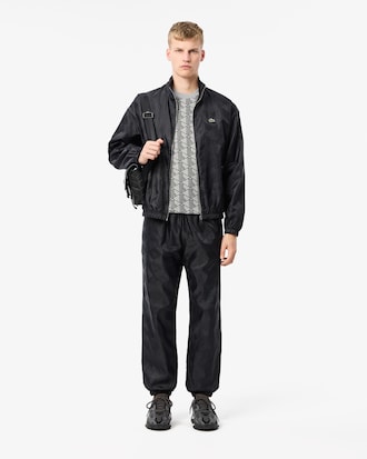 Camiseta de Algodão com Monograma