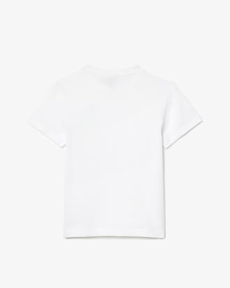 Camiseta de Algod&atilde;o com Estampa Argyle