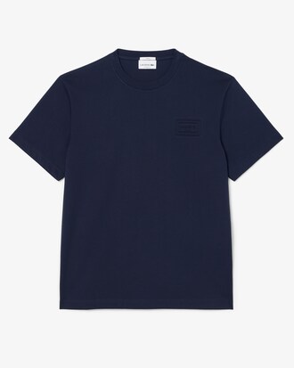 Embossed Branding Cotton T-shirt