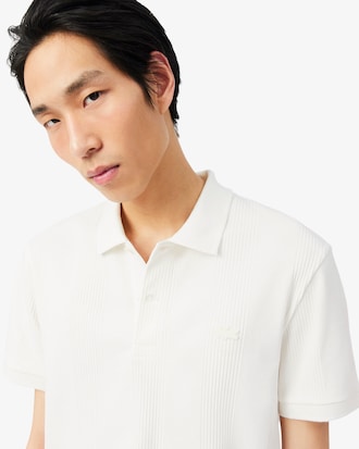 Polo de Malha Canelada Modelagem Cl&aacute;ssica