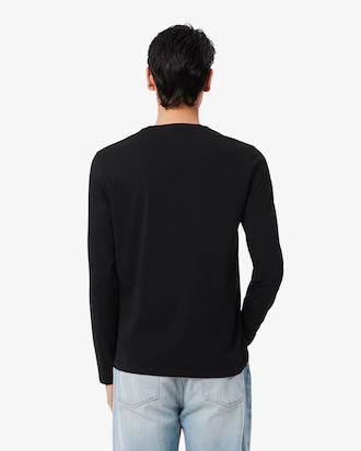 Camiseta de Algod&atilde;o Pima com Manga Longa