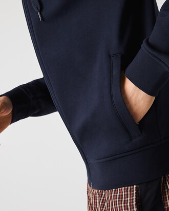 Moletom com Ziper e Capuz Sport Lacoste