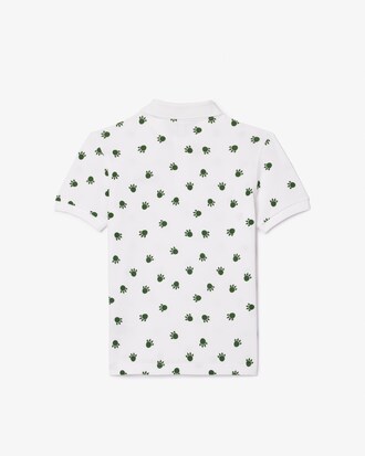 Camisa Polo Mini Piqu&eacute; Estampada