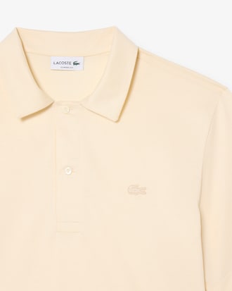 Polo Bordada de Gola Aberta de Caimento Cl&aacute;ssico Paris