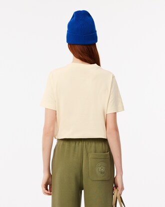 Camiseta de Algodão com Estampa